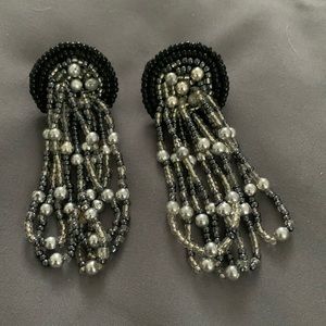 Vintage Dangling Bead Earring